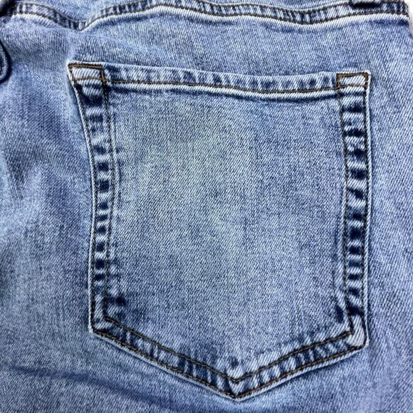 Tecovas Jeans Mens 33x32 Blue Denim Standard Fit Light Wash Western Cowboy - Picture 8 of 16